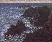 Claude Monet The Cote Sauvage painting